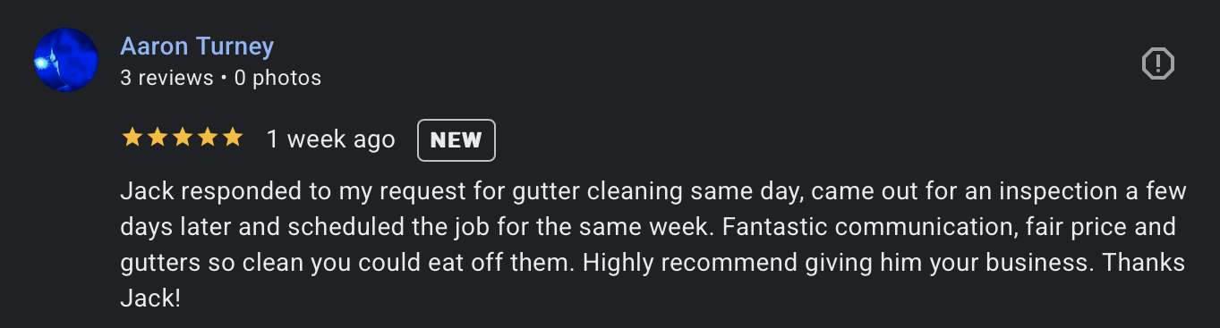 Google review
